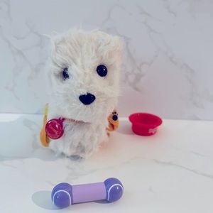 American Girl Coconut pet dog.